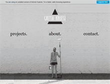 Tablet Screenshot of grettakruesi.com